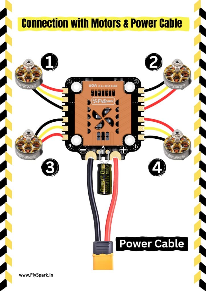 FlySpark BLS 60A 4-in-1 ESC — view 11