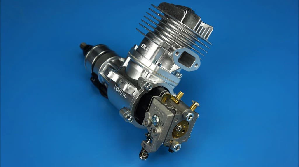 DLE-20 20cc Gas Airplane Engine with Muffler — view 3