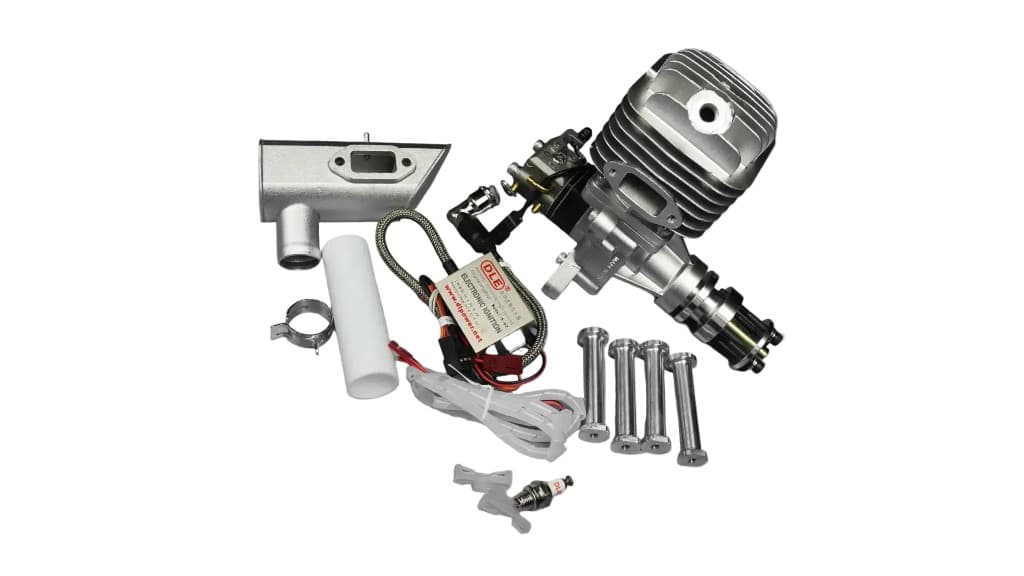 DLE-55cc Gasoline Engine with Electronic Ignition — view 1