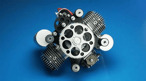 DLE170M Paramotor Engine / Paragliding Engine 17.5HP 7500RPM Electric Start — view 1