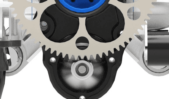 DLE200 Paramotor Engine | 200cc Gasoline Power System with Electric Start — view 3