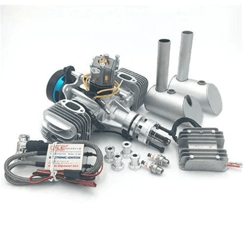 DLE60CC Engine UAV Power System 180W | DLE60 UAV Twin Cylinder Power — view 3