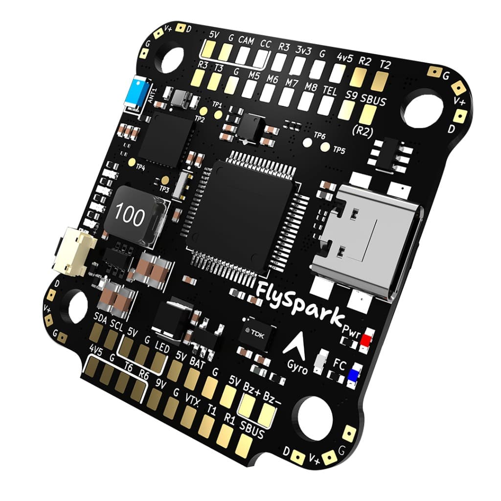 FlySpark F4 V1 Flight Controller — view 1