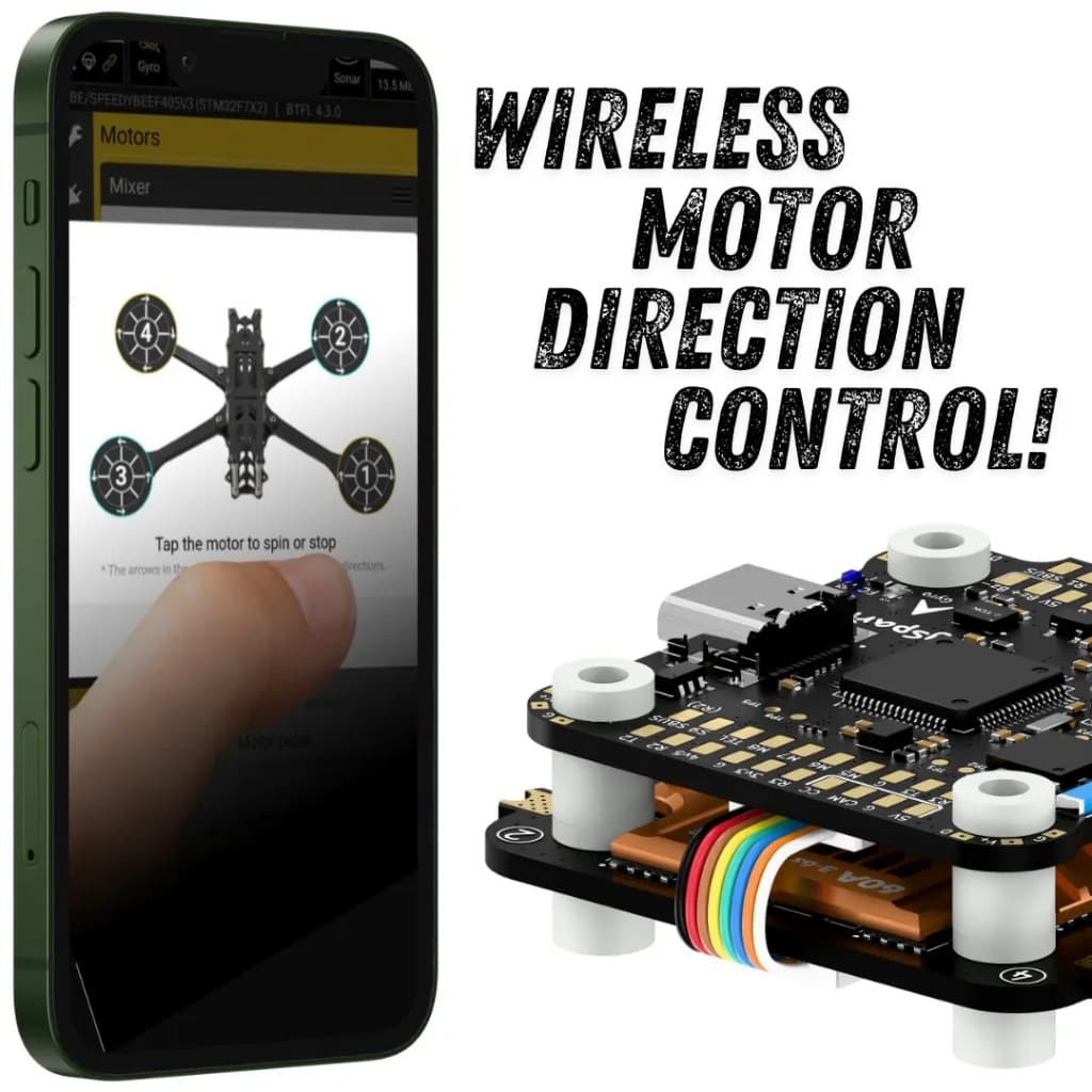 FlySpark F4 V1 Flight Controller — view 6