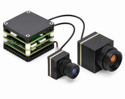 FlySpark AI Vision FlyCube ST - Scout Thermal AI Visual Tracking Module | Short-Focus Visible Camera + 384 Thermal Imaging