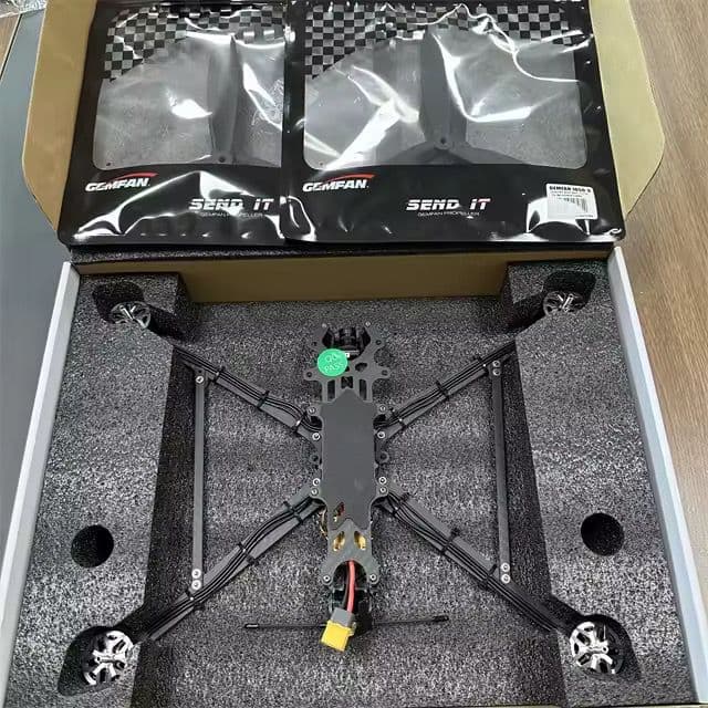 FlySpark 18 Inch Heavy-Lift FPV Drone | H7 8S GPS Quad with 5W VTX, ELRS 10KM Link, 30000mAh Battery & 12kg Max Payload — view 7