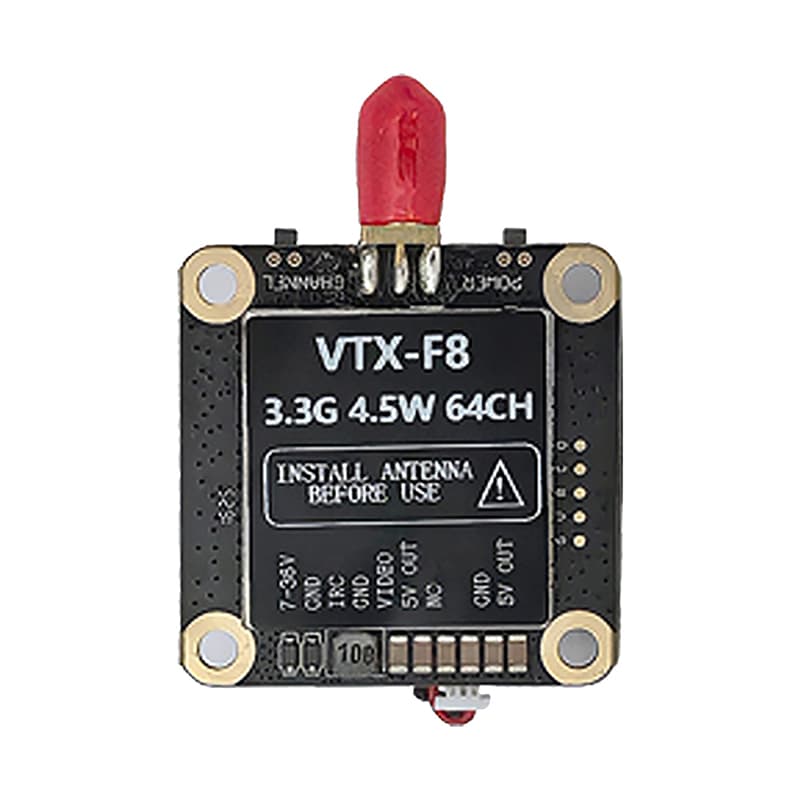 FlySpark 3.3G Long-Range FPV VTX Series | 4.5W & 10W Analog Video Transmitter Modules | 3060MHz–3840MHz — view 1