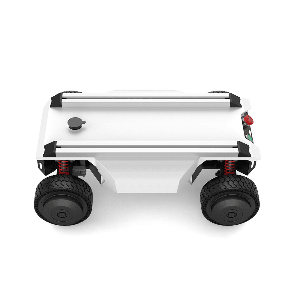 FlySpark AM400 Ackermann Steering Robot Chassis | Wheeled UGV, ROS Robot Car, 20kg Payload, 40km Range, 6.5km/h, Drive-by-Wire & CAN 2.0B ROS1/ROS2 SDK — view 4