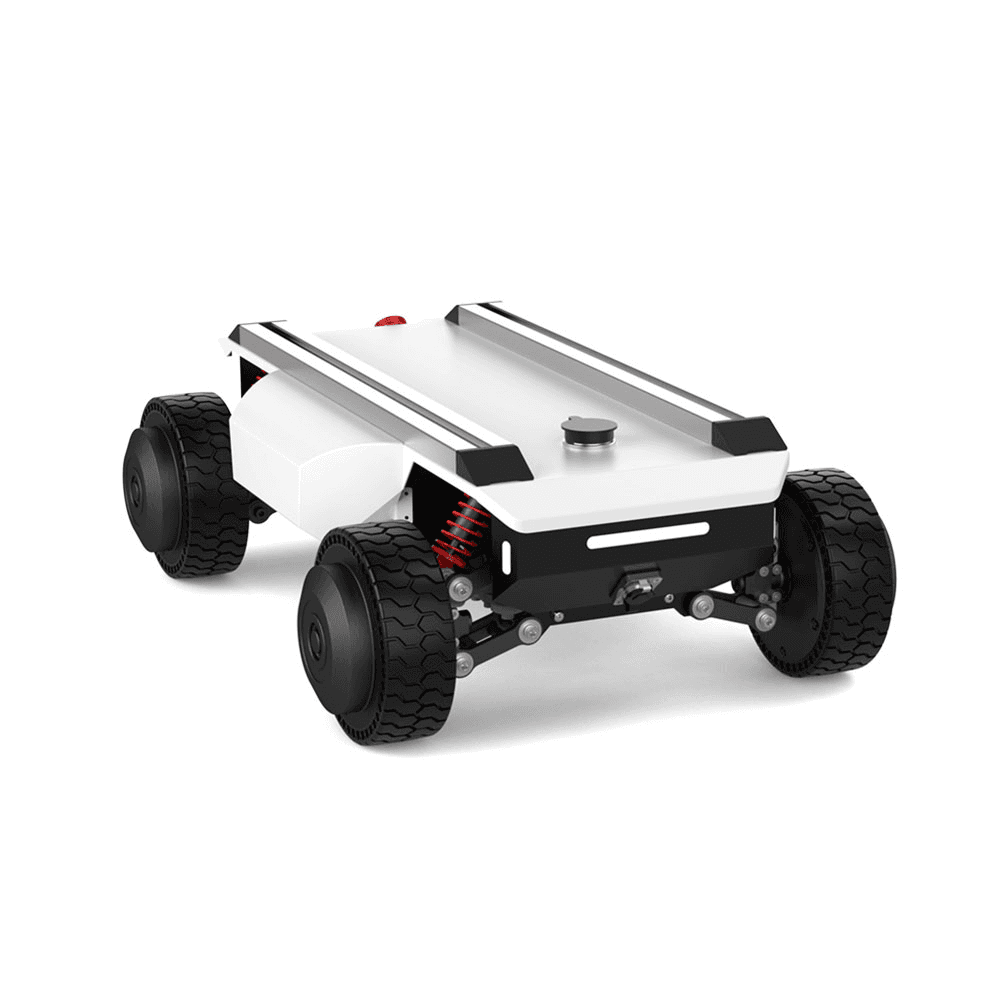 FlySpark AM400 Ackermann Steering Robot Chassis | Wheeled UGV, ROS Robot Car, 20kg Payload, 40km Range, 6.5km/h, Drive-by-Wire & CAN 2.0B ROS1/ROS2 SDK — view 6