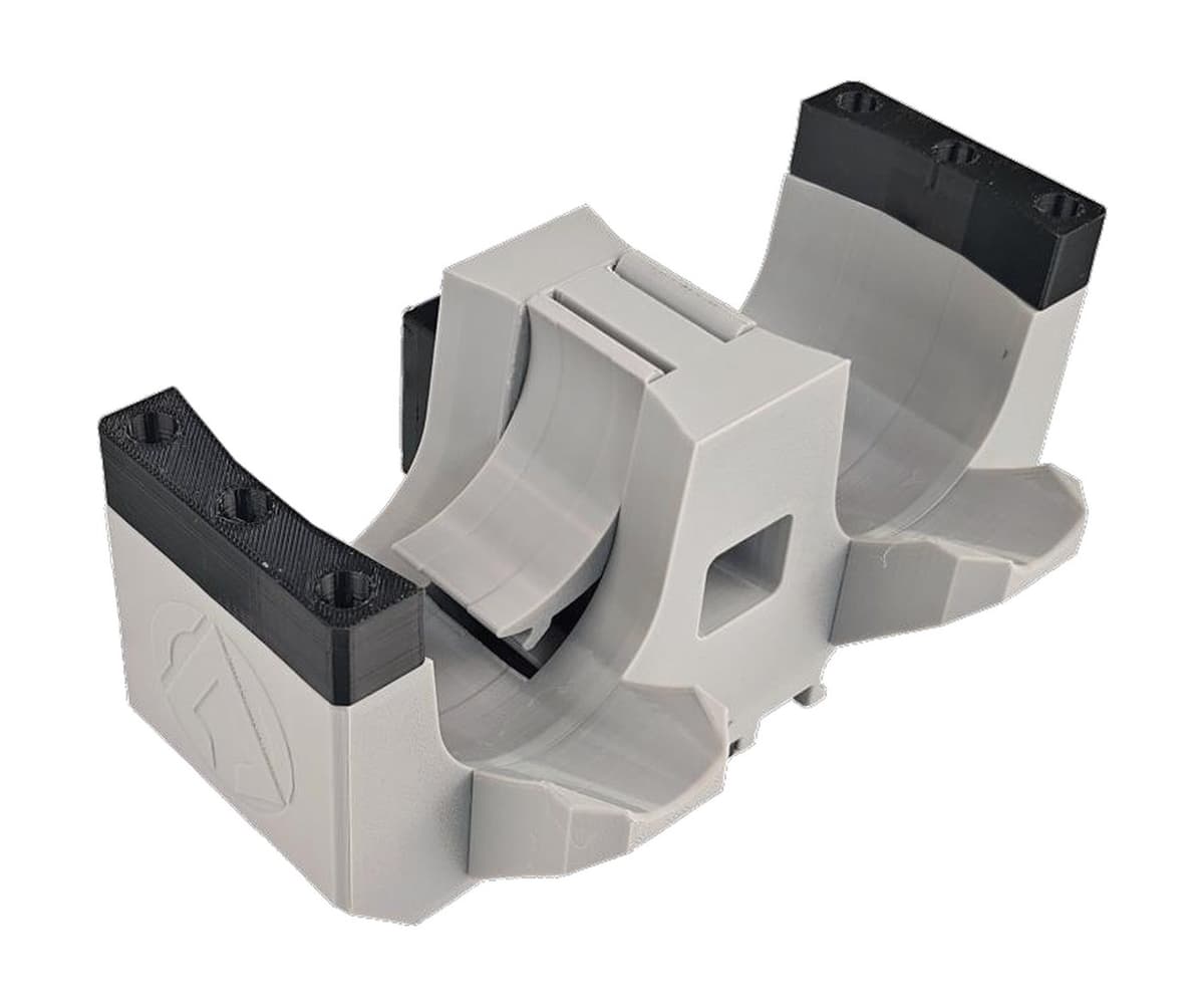 FlySpark 60WD Series Drone Payload Dropper | Mechanical-Latch Release for 1, 2 or 3 Ø60 mm-Class Payloads, CRSF, 7–28 V, TPU Damping, Carbon-Fibre Base & Dual-Latch MAX — view 3