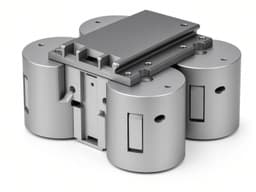 FlySpark LD35 Multi-Channel Hanging Drone Payload Dropper | 2/4/6/8-Channel Parallel Release, 35 mm-Class Cylindrical Payloads, Quick-Release Plate, PWM / Remote Trigger, 5 V & Single or Half-Load Salvo
