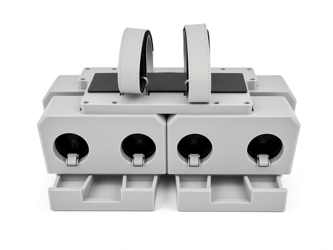 FlySpark PWD Parallel-Latch Multi-Channel Drone Dropper | 2/4/6/8-Channel Payload Release, Buckle Lock, Quick-Release Plate, 7–28 V, CRSF/PWM, Light-Sensor & Remote Trigger — view 2
