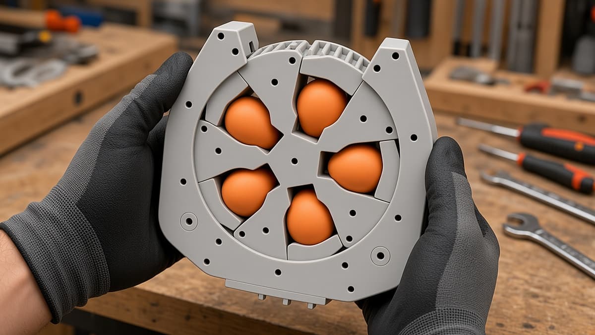 FlySpark RD5-C 5-Position Revolver Drone Dropper | Rotary Payload Release System, Sequential Single Drops, PWM, 5 V, Quick-Release Plate, 272×57×200 mm, 873 g & M350-Class Fit — view 8