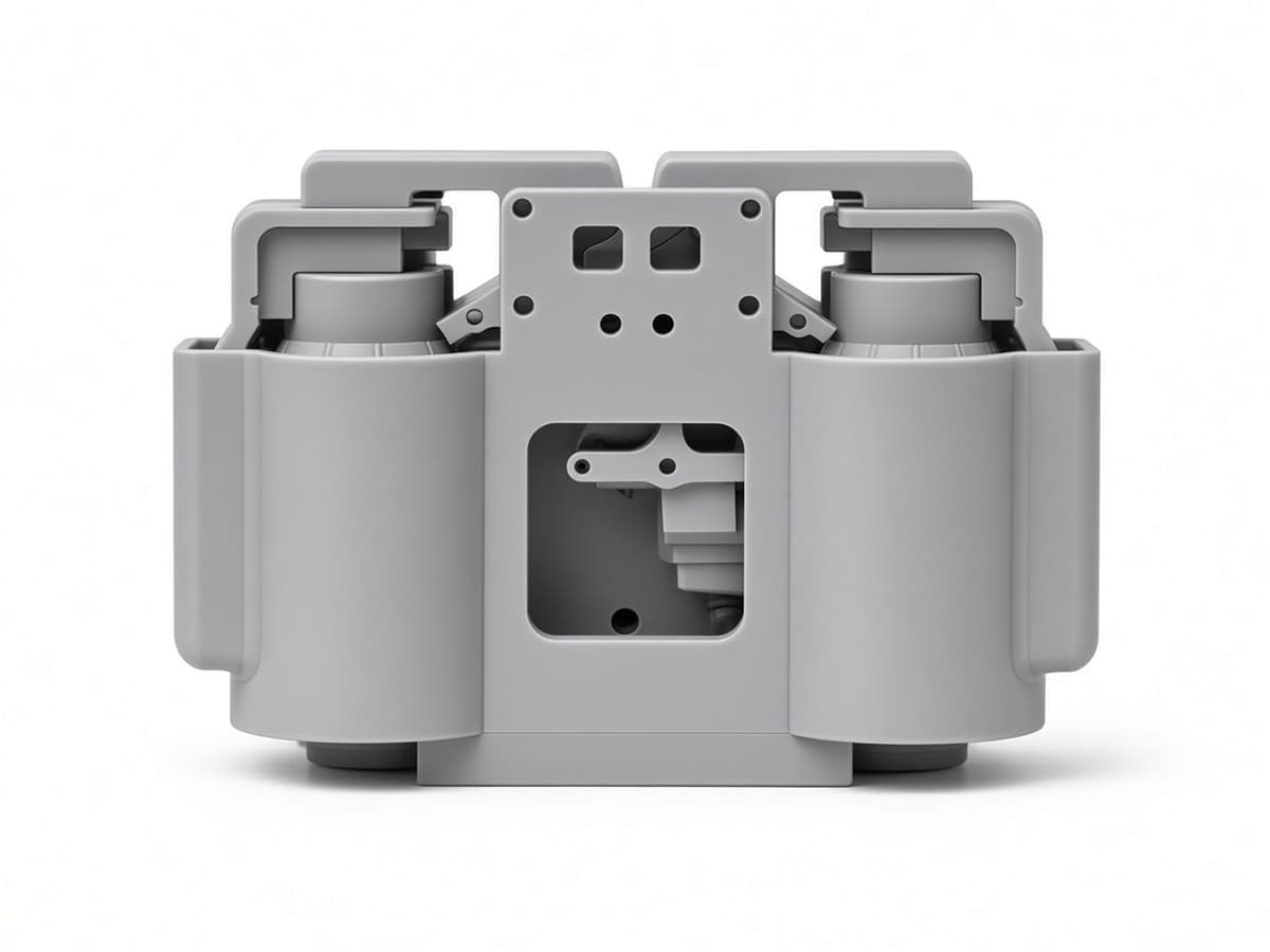 FlySpark SDA Dual-Lock Multi-Channel Drone Payload Dropper | 2/4/6/8 Channels, Dual Safety Lock, Quick-Release Plate, 5 V, CRSF / PWM / Light-Sensor Trigger & 200–900 g — view 3