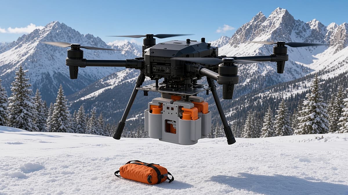 FlySpark SDA Dual-Lock Multi-Channel Drone Payload Dropper | 2/4/6/8 Channels, Dual Safety Lock, Quick-Release Plate, 5 V, CRSF / PWM / Light-Sensor Trigger & 200–900 g — view 11