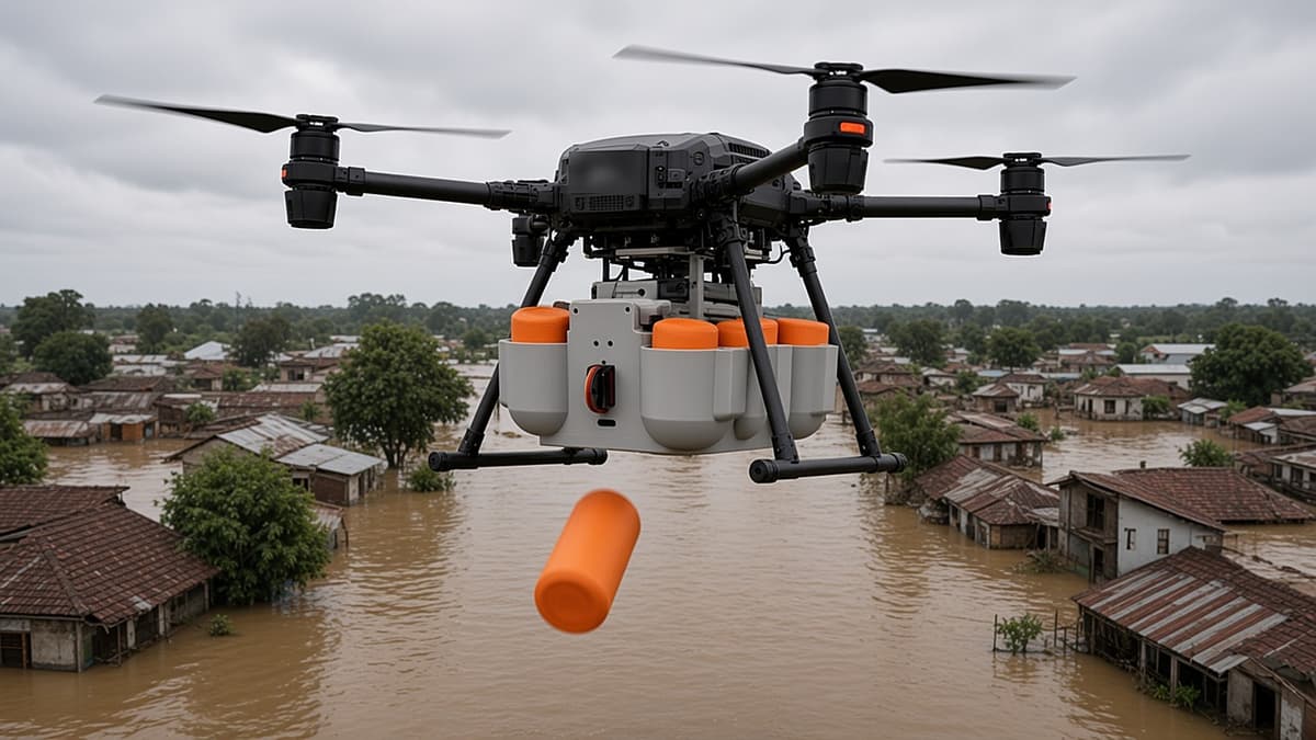 FlySpark SDC Dual-Lock Multi-Channel Drone Dropper | 2/4/6/8-Channel Parallel Payload Release, Dual Safety Lock, Quick-Release Plate, 7–28 V & CRSF / PWM / Light-Sensor / Remote Trigger — view 11