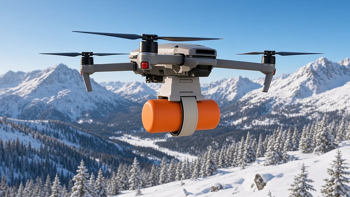 FlySpark ZD1-V3 Single-Channel Drone Payload Dropper | Light-Sensor for DJI Mavic 2/3/4 & Air 2/3, PWM & Quick-Release Versions, 50 × 50 × 70mm, 5V & Approx. 50g — view 12