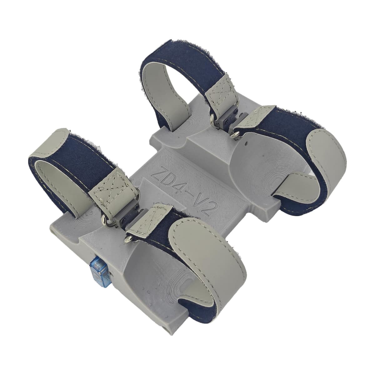 FlySpark ZD4 4-Channel Drone Payload Dropper | Independent Per-Channel Release, CRSF / ELRS Control, 5V, Approx. 120g, 90 × 146 × 48mm & Quick-Release SQ-V2 Option