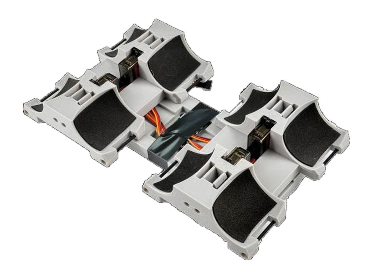 FlySpark ZD8 8-Channel Drone Payload Dropper | 8 Independent Release Channels, CRSF / ELRS Control, 7–28 V, 225×130×48 mm, approx. 350 g & Quick-Release Option — view 1