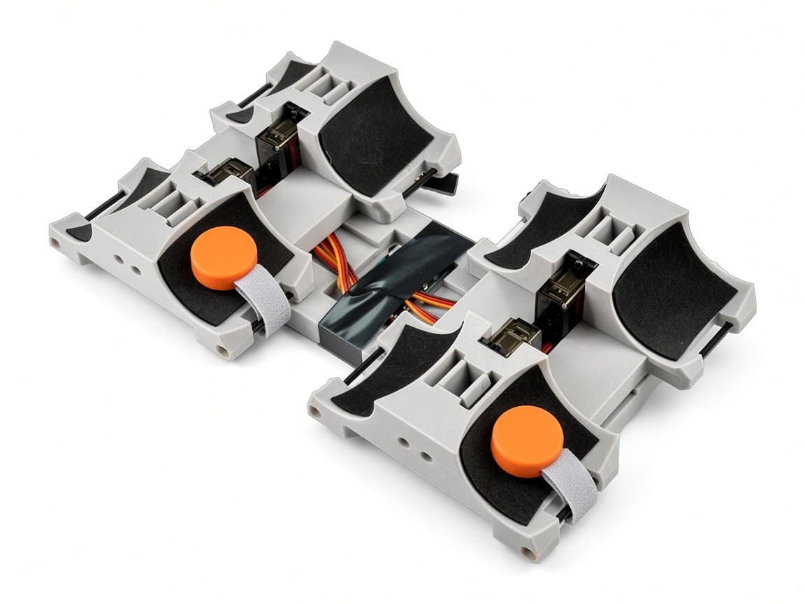 FlySpark ZD8 8-Channel Drone Payload Dropper | 8 Independent Release Channels, CRSF / ELRS Control, 7–28 V, 225×130×48 mm, approx. 350 g & Quick-Release Option — view 5