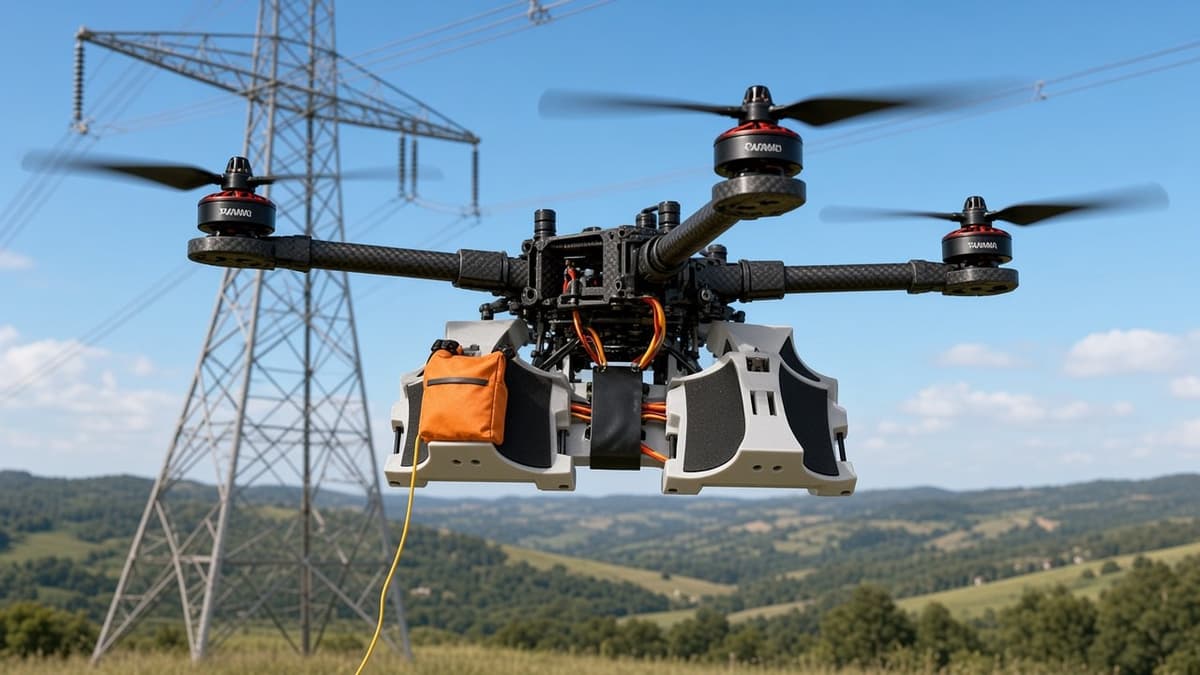 FlySpark ZD8 8-Channel Drone Payload Dropper | 8 Independent Release Channels, CRSF / ELRS Control, 7–28 V, 225×130×48 mm, approx. 350 g & Quick-Release Option — view 7