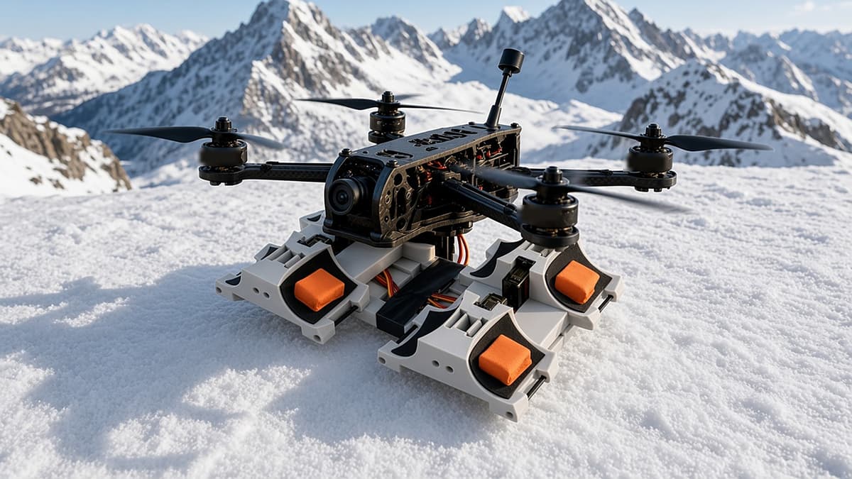 FlySpark ZD8 8-Channel Drone Payload Dropper | 8 Independent Release Channels, CRSF / ELRS Control, 7–28 V, 225×130×48 mm, approx. 350 g & Quick-Release Option — view 11