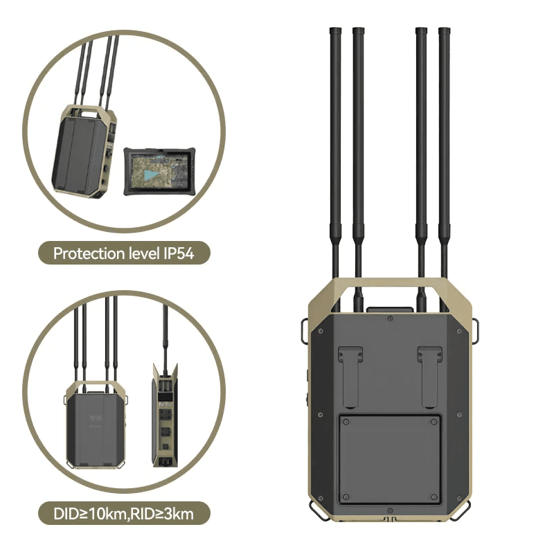 FlySpark Full-Scene Drone Detection & Positioning Equipment | 70MHz–6.2GHz Long-Range UAV Detection System — view 4