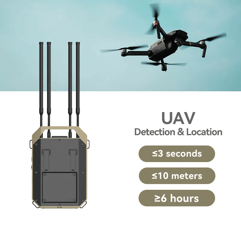 FlySpark Full-Scene Drone Detection & Positioning Equipment | 70MHz–6.2GHz Long-Range UAV Detection System — view 6
