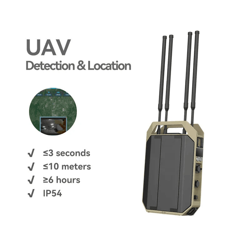 FlySpark Full-Scene Drone Detection & Positioning Equipment | 70MHz–6.2GHz Long-Range UAV Detection System — view 7