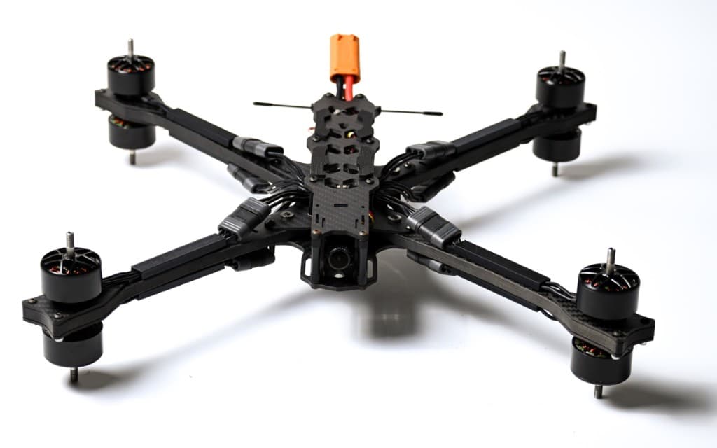 FlySpark 10-Inch LY10-X8 Heavy-Lift FPV Drone | 430mm Wheelbase, 4.5kg Rated Load, 6S Power, 5.8G 2.5W VTX & ELRS915 Control — view 4