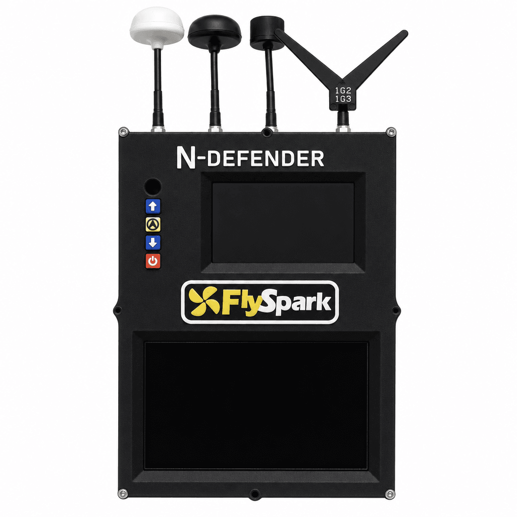 FlySpark N-DEFENDER Passive Multi-Band Drone Detection & Video Interception System | 1.08GHz–8.26GHz FPV Drone Threat Sensor — view 2