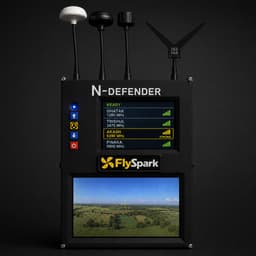 FlySpark N-DEFENDER Passive Multi-Band Drone Detection & Video Interception System | 1.08GHz–8.26GHz FPV Drone Threat Sensor
