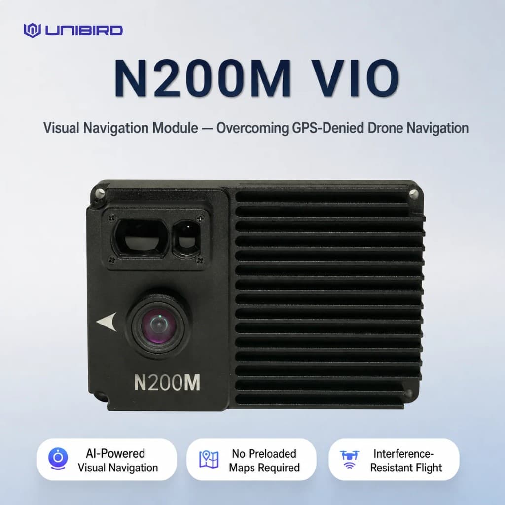 FlySpark N200M GPS-Free VIO Navigation Module | AI Visual-Inertial Navigation Camera for UAV, FPV Drone & GPS-Denied Flight — view 5