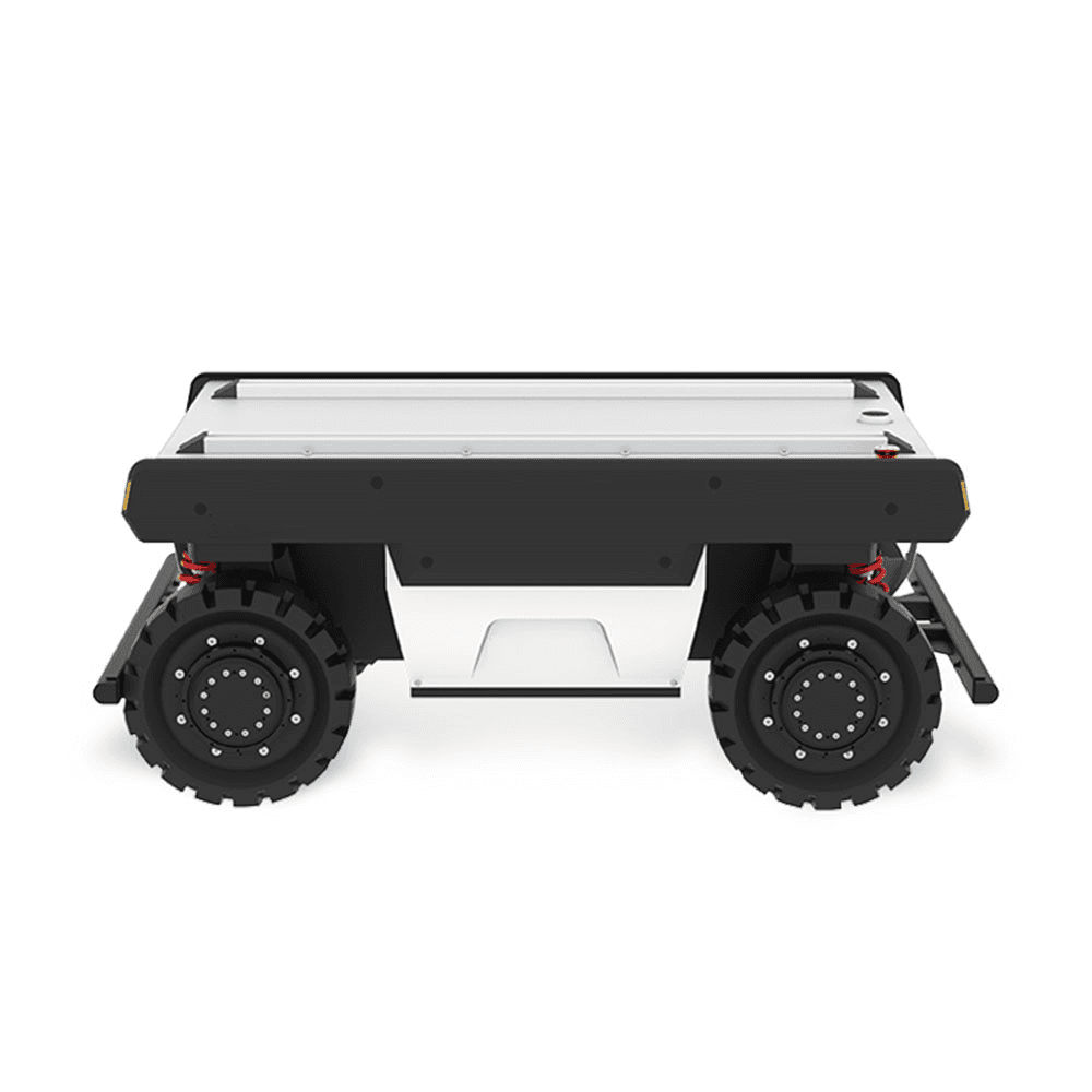 FlySpark OM600 Omnidirectional Robot Chassis – Swerve Drive UGV | 250kg Payload, 4WD/4WS, 40km Range, Zero-Turn & Crab Moving, IP44 & CAN 2.0B ROS1/ROS2 SDK — view 4