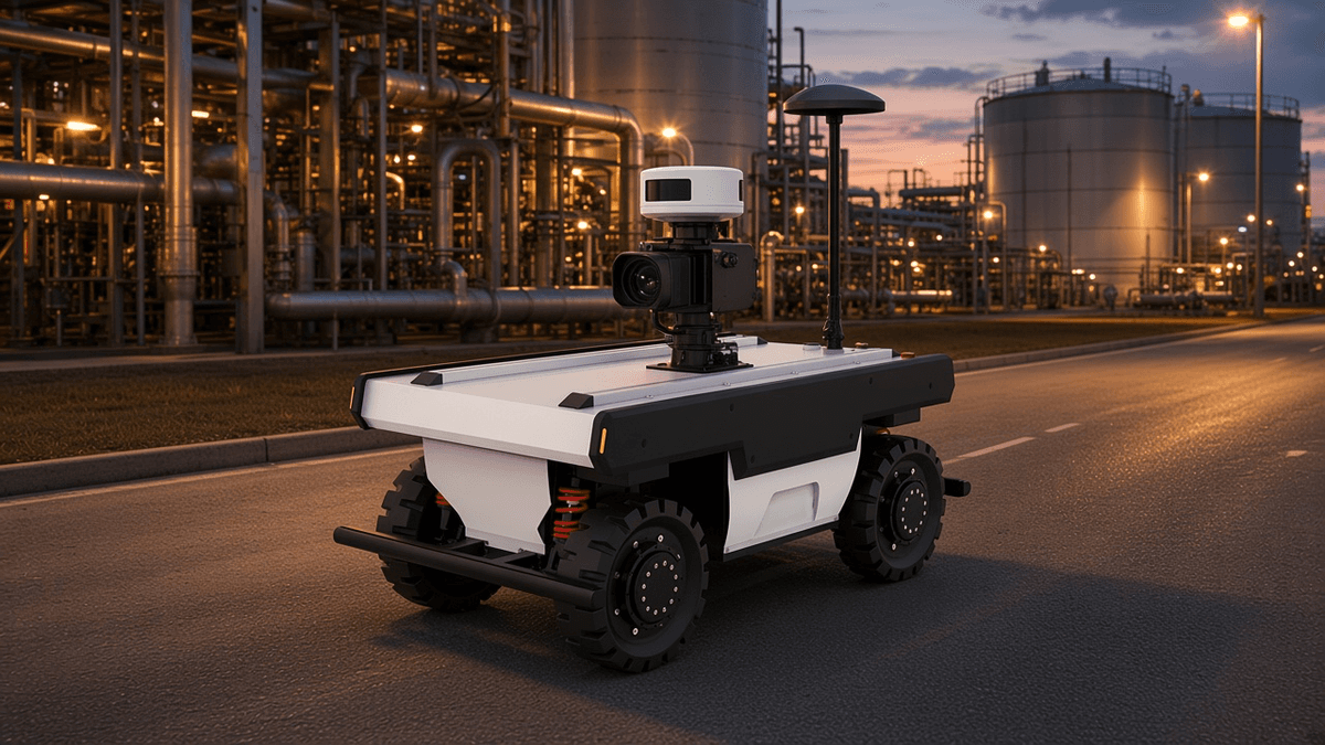 FlySpark OM600 Omnidirectional Robot Chassis – Swerve Drive UGV | 250kg Payload, 4WD/4WS, 40km Range, Zero-Turn & Crab Moving, IP44 & CAN 2.0B ROS1/ROS2 SDK — view 8