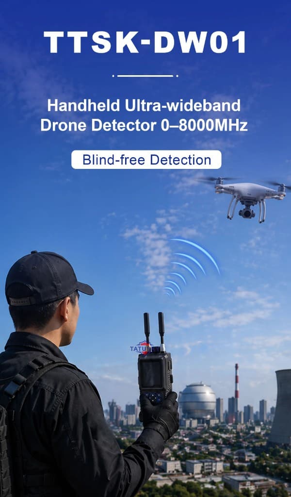 FlySpark Portable Broadband Drone Detection Device | 0–8000MHz Handheld UAV Detector — view 7