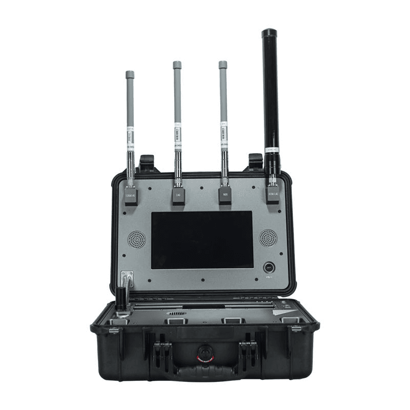 FlySpark Portable Drone Detection Device | 100MHz–6GHz Passive CRPC / DroneID / RID Analysis System — view 3