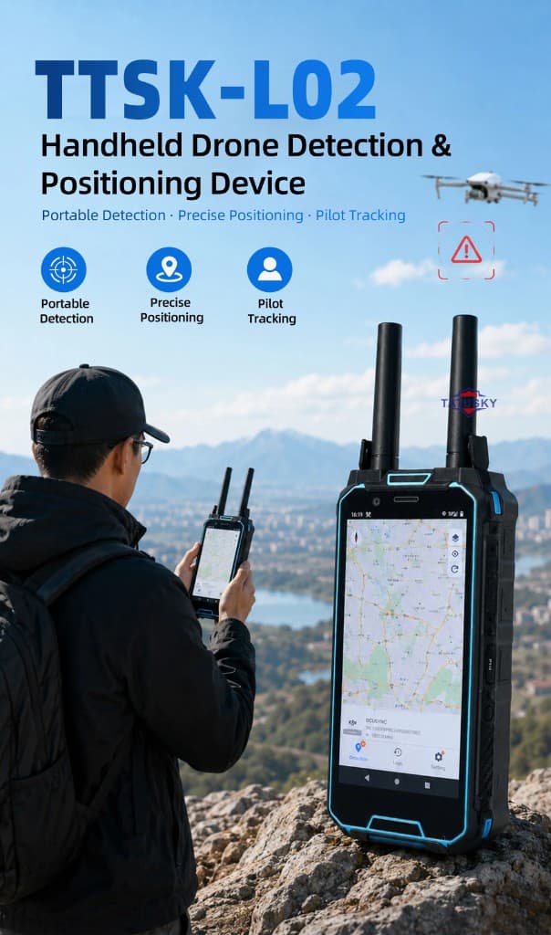FlySpark Portable Drone Detector | 100MHz–6GHz UAV Detection, Positioning & FPV Monitoring System — view 8