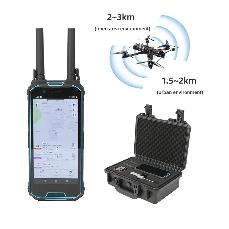 FlySpark Portable Drone Detector | 100MHz–6GHz UAV Detection, Positioning & FPV Monitoring System — view 14