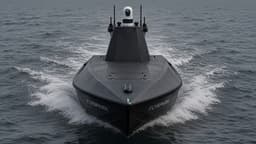 FlySpark SeaScout S8 Uncrewed Surface Vessel (USV) for Maritime Surveillance | 8.4m Low-Signature Hull, 55kt, 650NM Range, 30-Day Endurance, 600kg Payload & Open Autonomy