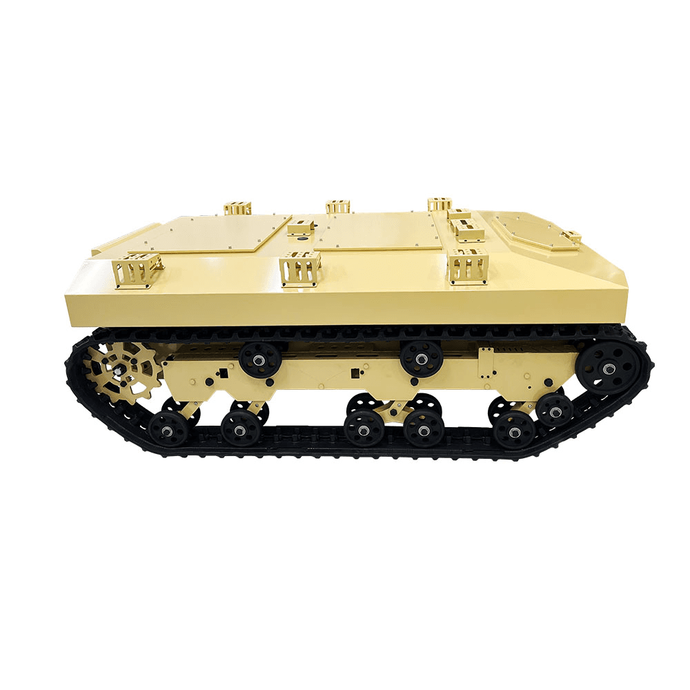 FlySpark TK2100 Heavy-Duty Tracked UGV Robot Chassis | 300kg Payload Unmanned Ground Vehicle, 4–5h Endurance, 500mm Wading, IP65, 2×4500W Drive & ROS-Ready Serial/CAN — view 4