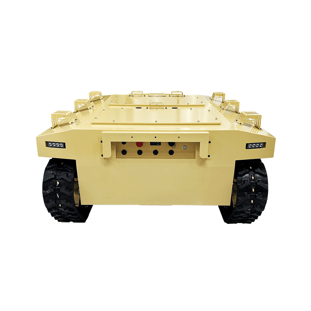 FlySpark TK2100 Heavy-Duty Tracked UGV Robot Chassis | 300kg Payload Unmanned Ground Vehicle, 4–5h Endurance, 500mm Wading, IP65, 2×4500W Drive & ROS-Ready Serial/CAN — view 6
