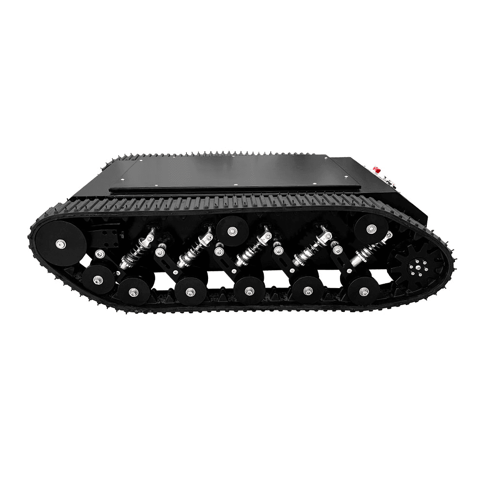 FlySpark TK990 Stair-Climbing Heavy-Duty Tracked UGV Robot Chassis | 80kg Payload, 4h Endurance, 35° Climb, 180mm Obstacles, 200mm Fording & Serial/CAN — view 3