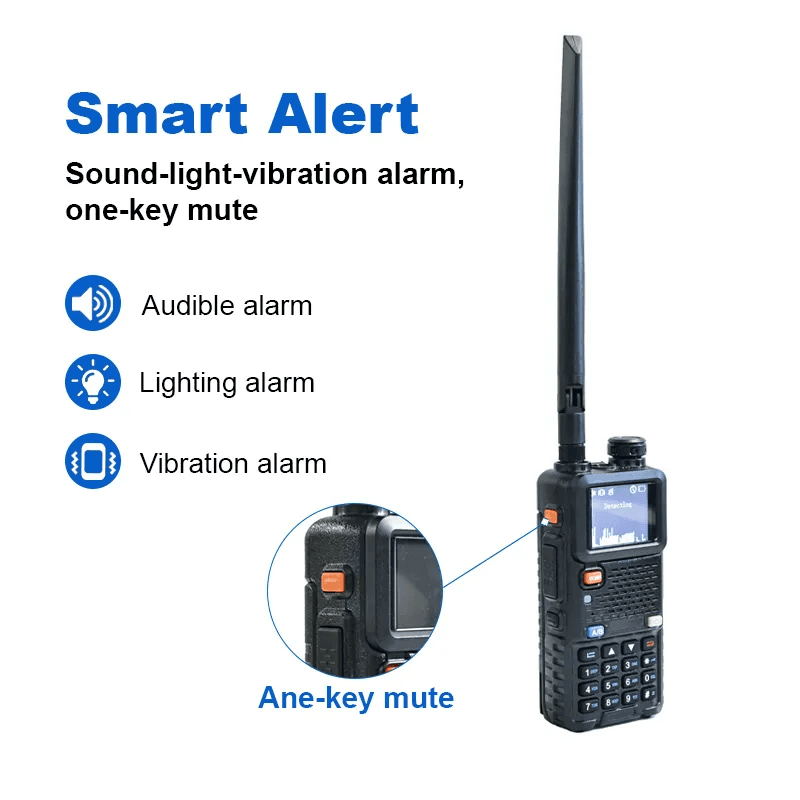 FlySpark Wearable Drone Detector | 300MHz–6200MHz Passive UAV Detection Device — view 4