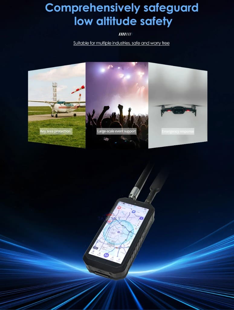 FlySpark Wearable Drone Detector | 100MHz–6GHz Passive UAV Detection, Tracking & Pilot Positioning System — view 7