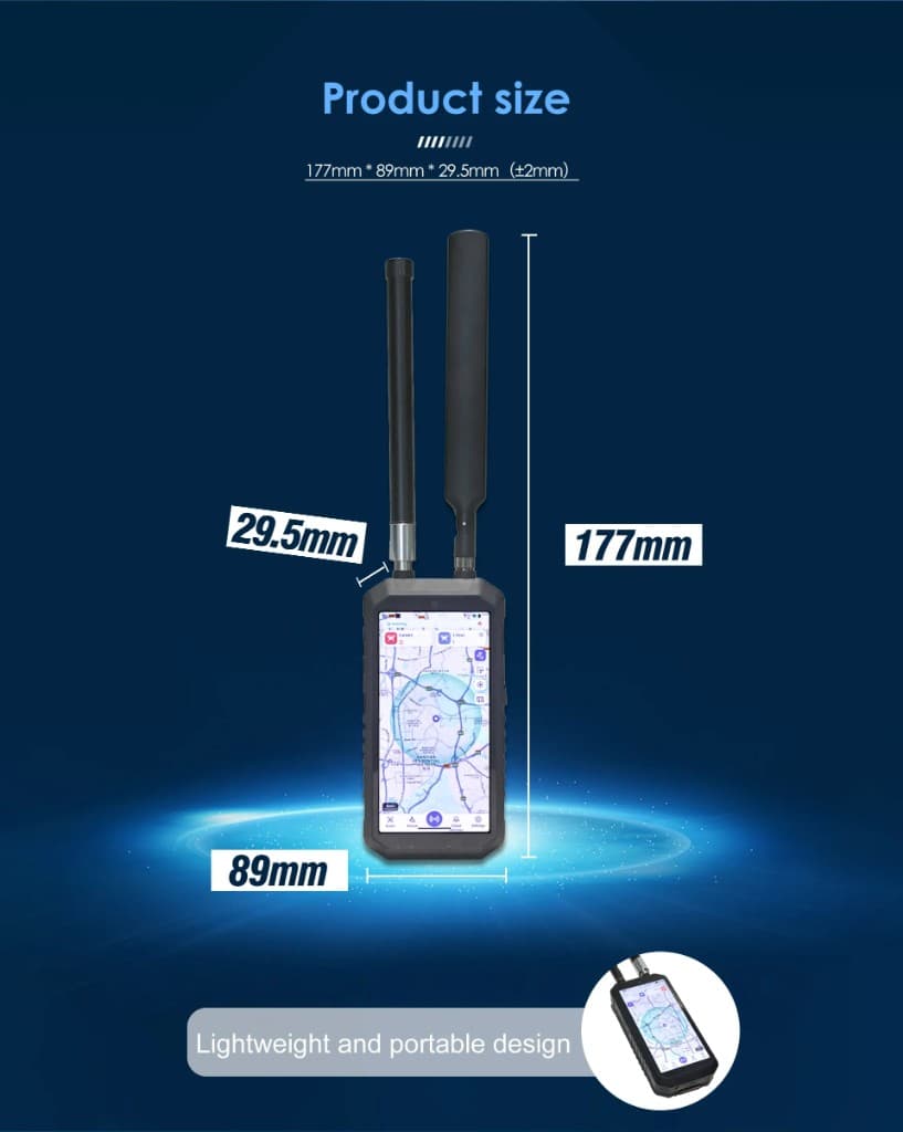FlySpark Wearable Drone Detector | 100MHz–6GHz Passive UAV Detection, Tracking & Pilot Positioning System — view 9