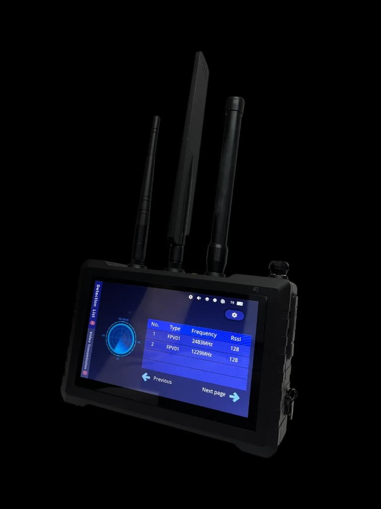 FlySpark Wearable Drone Detector Video Capture | 70MHz–6.2GHz Passive UAV & FPV Video Detection System — view 5