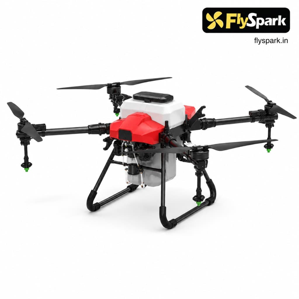 FlySpark X4-40 Agriculture Spraying UAV | 40L Crop Spraying Drone with GPS / RTK Options, 18S Battery, 8-10m Spray Width & Obstacle Avoidance — view 2
