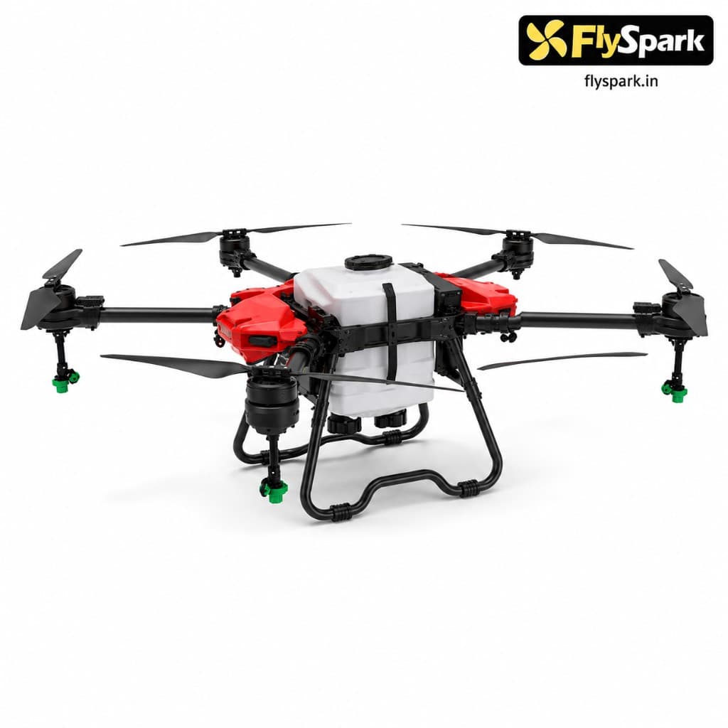 FlySpark X4-50 Agriculture Spraying UAV | 50L Crop Spraying Drone with GPS / RTK Options, 18S Battery, 56-Inch Propellers, 8-10m Spray Width & Obstacle Avoidance — view 2