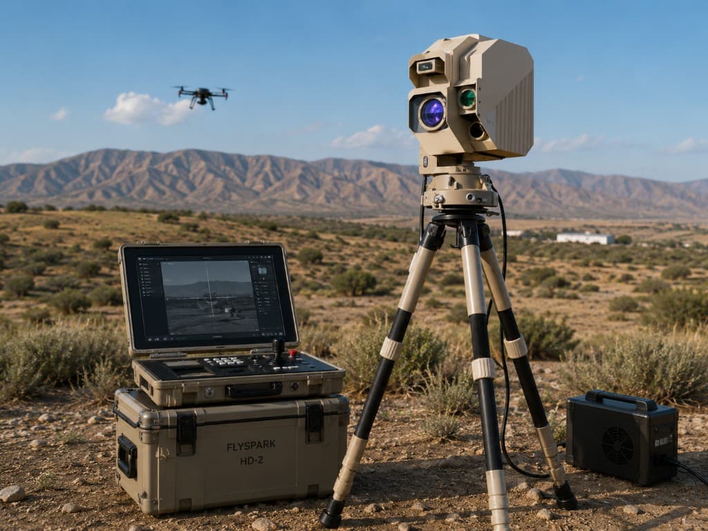 FlySpark HD-2 Portable Anti-Drone System | Detection • Tracking • Laser Intercept — view 8